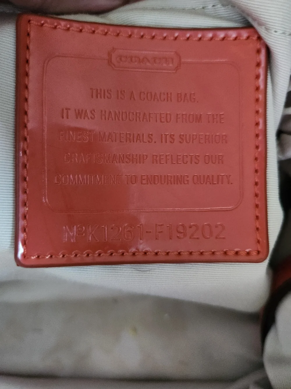 Rehab -Coach Lurex Signature Canvas Xlarge Tote